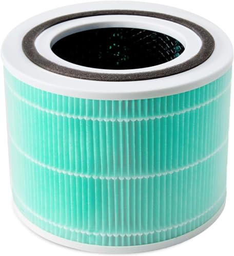 LEVOIT Core 300-P Air Purifier Toxin Absorber Replacement Filter, 3-in-1 Filter, Efficiency Activated Carbon, Core300-RF-TX, 1 Pack, Green