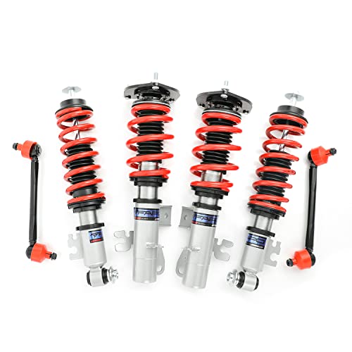 FAPO RACING Adjustable Height Coilover Suspension Strut Lowering Kit, Mono-Tube Compatible with Mini Cooper Hatch R56 2006-2013 Shock