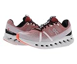 On Cloudsurfer Mens Shoes Size 9, Color: Auburn Bright/Frost-Red