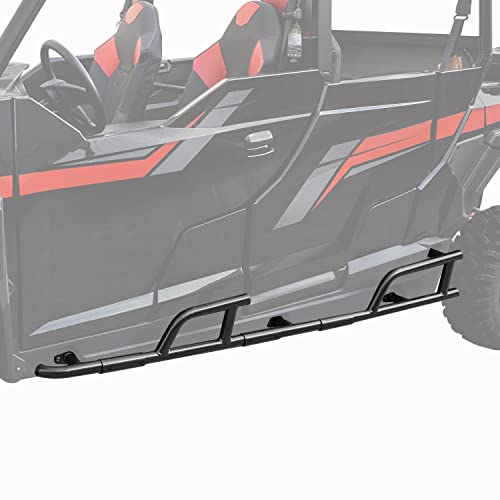 SAUTVS Extreme Kick-Out Steel Rock Sliders for General 4 1000 17-24, Combined Side Bumper Protection Frame Side Steps Nerf Bars for Polaris General XP 4 1000 2017-2024 Accessories, Replace #2881992