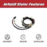 JETUNIT Stator For Johnson Evinrude 173-4560 0584560 0763763 Outboard 35 JET,40,50,60,65,70 HP 1992-2005 12-Amp 2/3-Cylinder 2-Stroke