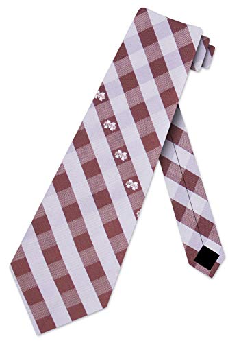 Mississippi State Bulldogs Check Poly Necktie