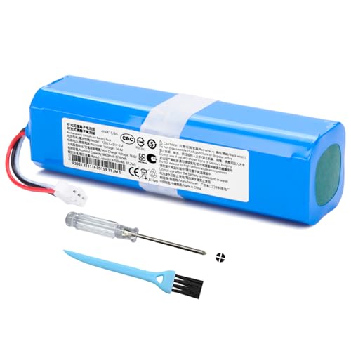 6800mAh Vacuum L6 Pro Battery Replacement for Laresar L6 Pro, VIOMI S9, Ultenic T10 Robot Vacuum Cleaner with Tools