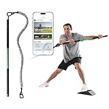 GolfForever Swing Trainer Plus – Golf Fitness & Training System for Strength, Flexibility & Swing Power – Includes 1-Year Membership & Premium Training Bar for Golf-Specific Workouts