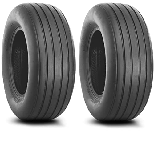 Two 12.5x15 Implement I-1 Tires Tubeless Heavy Duty 12.5-15 Tires 12515 12.5 1 15, Heavy-Duty, and Versatile Tires in Sizing (12.5-15, 12515, 12.5x15) for Superior Traction and Durability