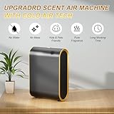 Wankeer Smart Scent Air Machine for Home, 1500 Sq. Ft Hotel Collection Diffuser with Cold Air Tech, Whole House Fragrance & Low Noise, Bluetooth Scent Air Diffuser for Home, Hotel, Office, Spa(Black)