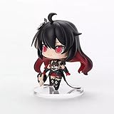 QIANGZI 8cm Honkai Impact 3rd Seele Vollerei Figure PVC Environmental Protection Materials Suitable for Home Office Desk Decorative Ornaments Toy