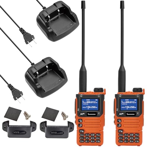 Quansheng UV-K5(8)/UV-K6 Ham Radio, Handheld Walkie Talkies, Long Range NOAA Weather Receiver High Power Two Way Radio for Adults Camping Hunting Hiking, VOX Handheld Free