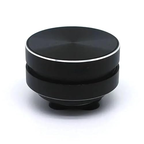 Generic Bone Conduction Speaker, True Wireless Speakers Mini Portable Stereo Sound Creative Speaker Compatible with iPhone, iPad, Samsung, Tablets and More Box, Bigvapor (Black)