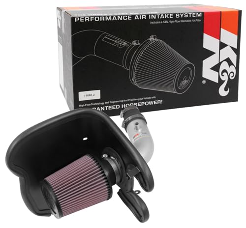 K&N Cold Air Intake System: High-Flow Air Filter, Increase Performance & Acceleration: Compatible with 2017-2019 Chevrolet: Cruze, 69-4537TS