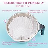 Katy's Extra Large Coffee Filters - Premium, Big, Tall Filters for Bunn 1.5 to 3 Gallon Commercial Coffee & Tea Machines, Proudly Woman-Owned (Bulk Pack)