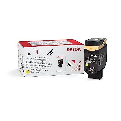 Xerox Genuine C410 Yellow HIGH Capacity Toner Cartridge (7000 Pages)