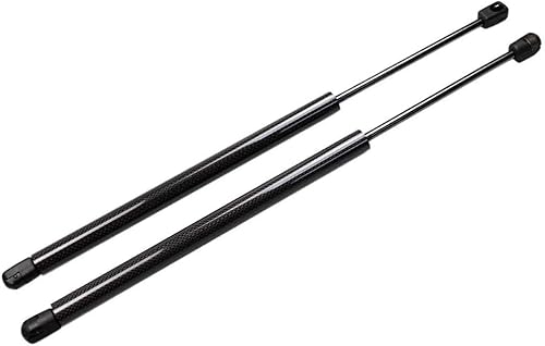 ASMKDALI 2Pcs Black Carbon Fiber Rear Gas Struts Compatible with Golf Mk3 Hatchback 1993-1999(OEM-1H6827550A)-50.1cm Tailgate Boot Support Shock Dampers