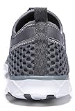 Zhuanglin Men's Quick Drying Aqua Water Shoes Dark Grey 14