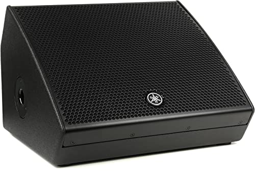 Yamaha DHR Series Powered Speaker, 1000W, 12" LF,1.75" HF Compression Driver Coaxial Design, Plywood Enclosure