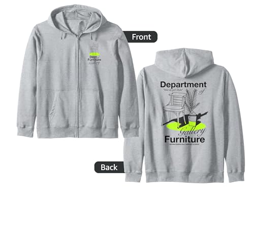 Department of Gallery Furniture Zip Hoodie