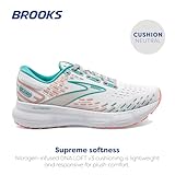 Brooks Women's Glycerin 20 Neutral Running Shoe - Oyster/Latigo Bay/Coral - 7.5 Medium