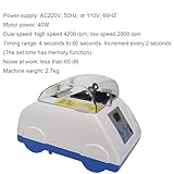 CEVIZ High Speed Amalgamator Capsule Mixer, Dental Digital High Speed Amalgamator Amalgam Capsule Mixer, Lab Equipment, Mixing Speed: 2800 RPM ~ 5000 RPM, Digital LCD