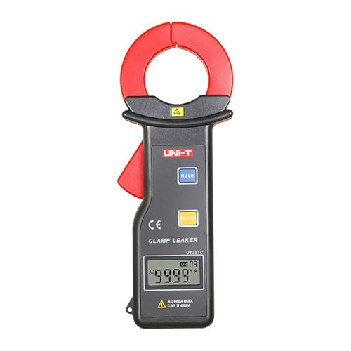 UNI-T Uni-Trend Multimeter clamp Meter UT251A UT251C UT253A Current Leakage clamp Meter Digital Detector High Accuracy Sensitivity Amp Amperometric Leak Tester(UT251C)