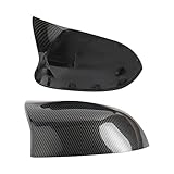 BILLDIO Side Mirror Caps，Carbon Fiber Rearview Compatible with 2014-2018 X3 F25 X4 F26 X5 F15 X6 F16