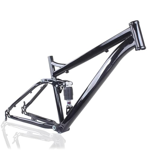 Suspension Frame 26er Mountain Bike Frame Carbon Disc Brake MTB Frame Quick Release 135mm Bicycle Frame with Rear Shock