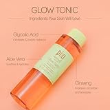 Pixi Glow Tonic Balancing Face Toner Glycolic Acid for Radiant Skin and Daily Brightening (8.5 fl oz / 250 ml)