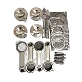 EA888 Forged Piston Forged Conrod Compatible With VW EA888 GEN3 23mm Pin Full Kit(83mm CR9.3-1)