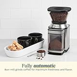 CUISINART Coffee Grinder, Electric Burr One-Touch Automatic Grinder with18-Position Grind Selector, Stainless Steel, DBM-8P1