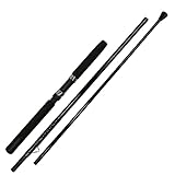 Ahi RSB-700 Sabiki Stick Bait Catcher Rod, 7-Feet, 3 Pc Black