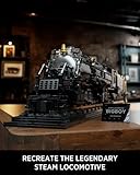 Nifeliz Big Boy Locomotive, Articulated Steam Locomotive Building Block Set, Legendary Steam Train Display Kit for Gift Giving (1,818 Pieces)