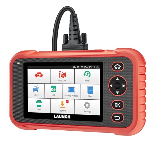 LAUNCH OBD2 Scanner CRP (Upgrade of CRP123I) Car Scanner, Engine/ABS/SRS/Transmission Diagnostic Scanner, 3 Reset Scan Tool, Check Engine Code Reader, Auto VIN,Battery Test