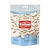 Roasted Pumpkin Seeds, Unsalted Pumpkin Seeds, Kabak Çekirdeği,Salt Free, By Tadim 180 Gr بذور اليقطين المحمصة، بذور اليقطين غير المملحة، خالية من الملح