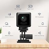 Wireless Indoor 2K Camera Home Security Mini WiFi Camera Small Outdoor HD Cameras Body Small Outdoor Camera Micro Nanny Cam Pet Dog Tiny Camera Babysitter House Camera Room Cams No Need Wifi Camera