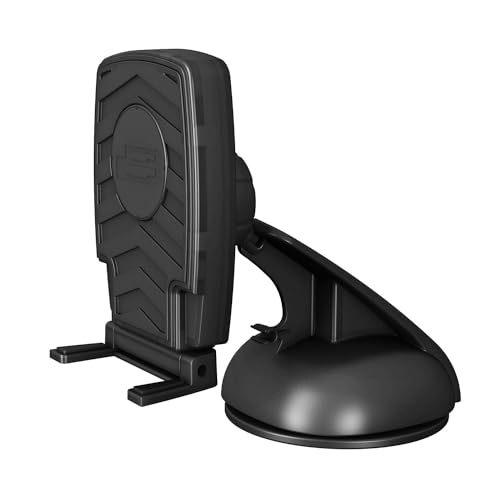 Bracketron Si Dash Magnet Car Mount Phone Holder, Black, Compatible with iPhone X 8 Plus 7 SE 6s 6 5s 5 4s Samsung Galaxy S9 S8 S7 S6 S5 Note Google Pixel 2 XL LG Nexus Sony