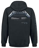 Metallica Men39;s Master Of Puppets Tracks Pullover Hoodie Black