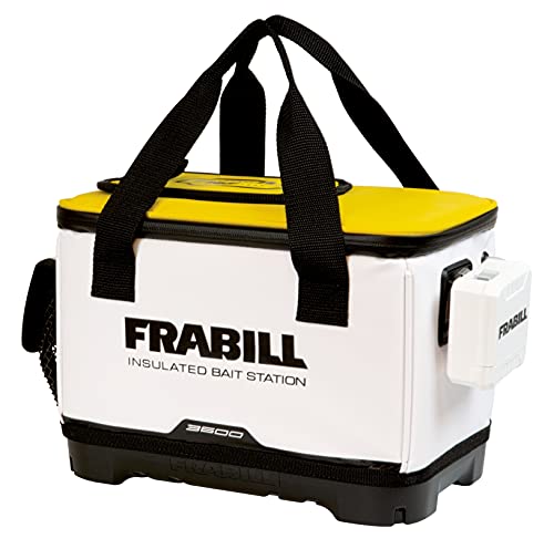 Frabill Universal Bait Station 8 QT.,White