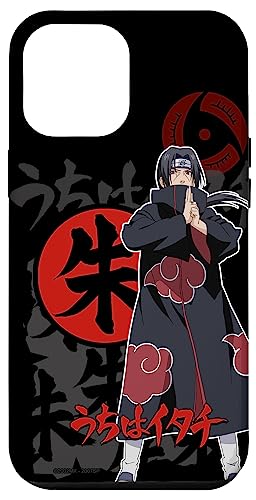 iPhone 12 Pro Max Naruto Shippuden Itachi and Icons Case