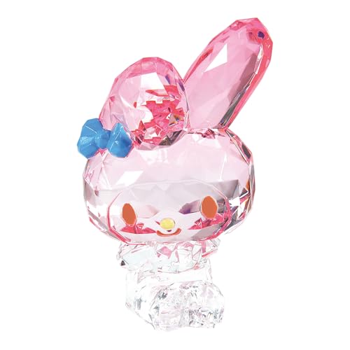 Enesco FACETS Sanrio My Melody Sitting Miniature Figurine, 1.9 Inch, Multicolor