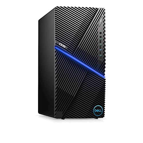 Dell G5 5000 Desktop | Core i5-10400F - 256GB SSD + 2TB HDD Hard Drive - 64GB RAM - Nvidia GeForce GTX 1650 Super | 6 cores @ 4.3 GHz - 4GB GDDR5X Win 10 Home Black (Renewed)