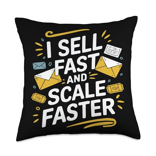 Dropshipper E Commerce Business Owner Dropshipping Throw Pillow