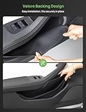 TPARTS Door Side Storage Box for Tesla Model 3 Highland 2024-2025, Silicone Waterproof Tray Organizer Compartment, Tesla Interior Accessories Front& Rear Door Handle Pocket Protectors Cover (Set of 4)