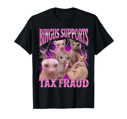 Bingus My Beloved Funny Sphinx Cat Meme Bootleg Graphic T-Shirt