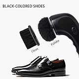 Electric Shoe Cleaner Brush, Electric Shoe Polisher Brush Shoe Shiner Dust Cleaner Portable USB Leather Cleaner Care Kit for Leather Shoes Sneaker