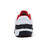 ROPHOO Fencing Shoes for Mens Womens,Standard Fencing Sneakers, Tennis, (Black-Red, 11.5)