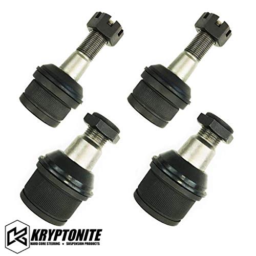 Kryptonite Heavy Duty Replacement Upper & Lower Ball Joint Package 9920BJPACK Fits 1999-2023 F-250 / F-350 Super Duty 4WD ONLY