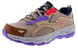 Skechers Women's Go Run Trail Altitude-Backwoods Trail Running Shoes, Taupe/Multi, 7M