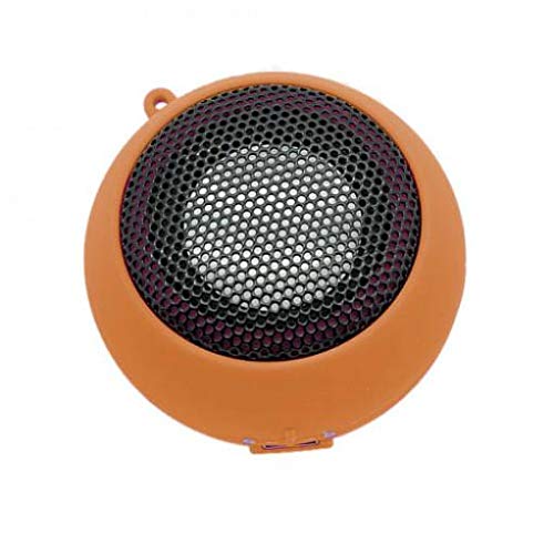 Wired Speaker for Galaxy A50, A30, A20 - Portable Audio Multimedia Rechargeable Orange Compatible with Samsung Galaxy A50/A30/A20 Phone Models