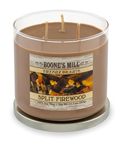 Squire Boone's Split Firewood Scented Soy Candle