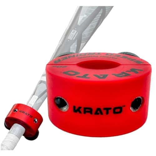 Krato Bat Weight | Baseball & Softball Batting Training Aid | Weight Placed Above Hands | Youth Through Professional | Hit Live