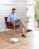 eufy RoboVac L70 Hybrid, The Cleaner, iPath Laser Navigation, 2-1 in Sweeping and Mopping, wi-fi, pa 2200 Strong Suction, Quiet, Self Charging,Ideal for Hardwood Floors,White (Renewed)